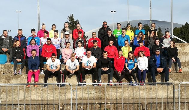 Započele proljetne reprezentativne pripreme atletičara u SC Višnjik
