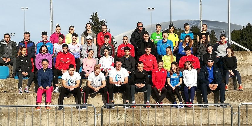 Započele proljetne reprezentativne pripreme atletičara u SC Višnjik Započele proljetne reprezentativne pripreme atletičara u SC Višnjik