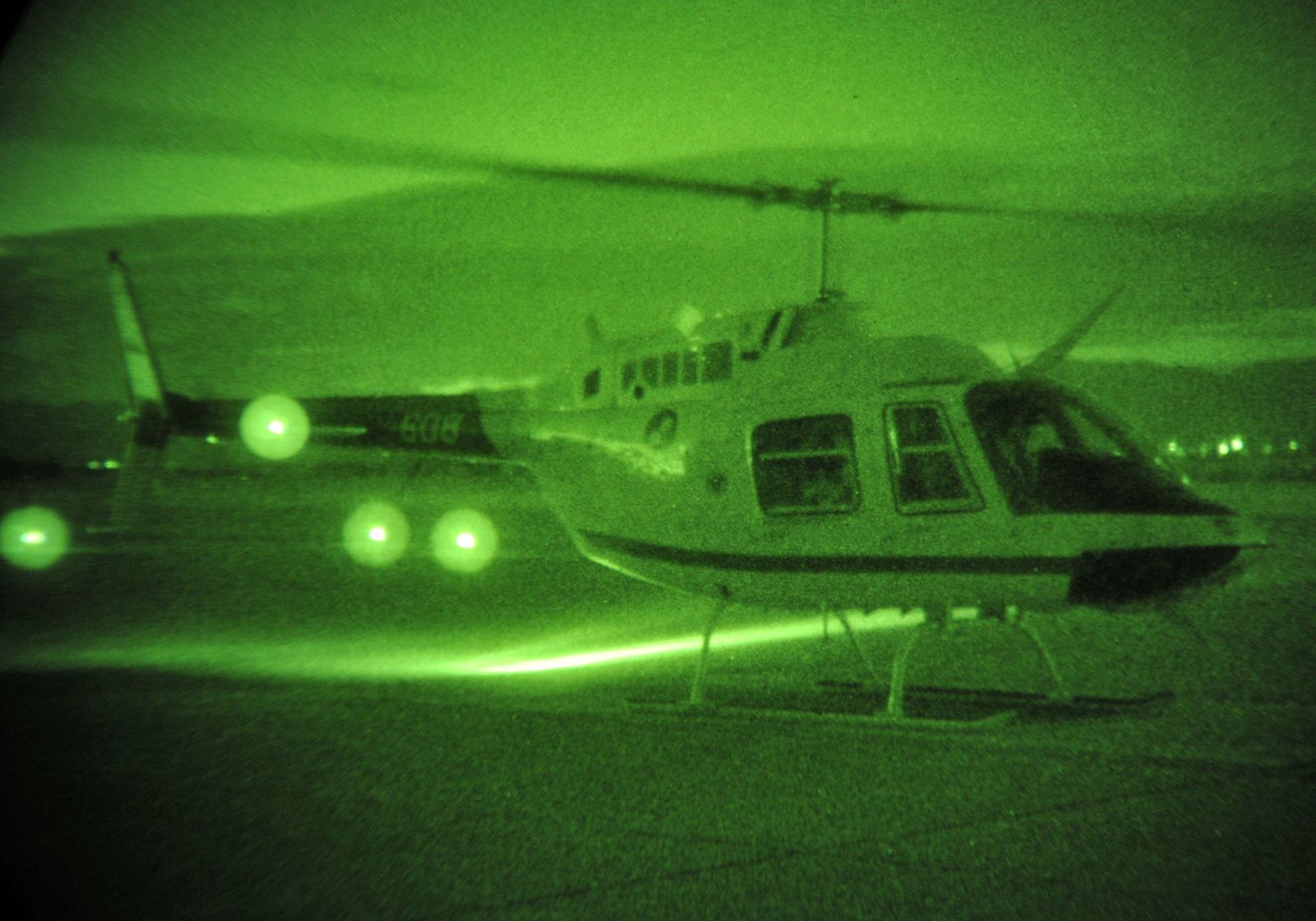 Završena obuka i trenaža noćnog letenja u eskadrili helikoptera. Foto: T. Brandt/MORH