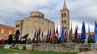 21. obljetnica VRA “Maslenica”: Mimohod branitelja 21. obljetnica VRA “Maslenica”: Mimohod branitelja