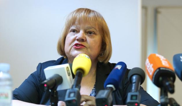 09.07.2013., Zagreb – Ministrica graditeljstva i prostornog uredjenja Anka Mrak Taritas izvjestila je o daljnjem tijeku ozakonjenja nezakonito izgradjenih zgrada. Photo: Sanjin Strukic/PIXSELL