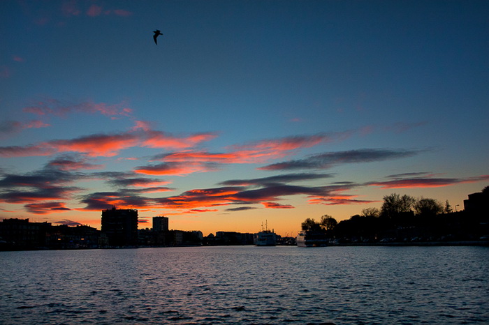 Zadarsko svitanje 14. prosinca 2010, Foto: Leo Banic