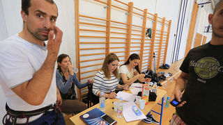 Bibinje: Natjecanje u sportskom penjanju na umjetnoj stijeni, foto: Leo Banić