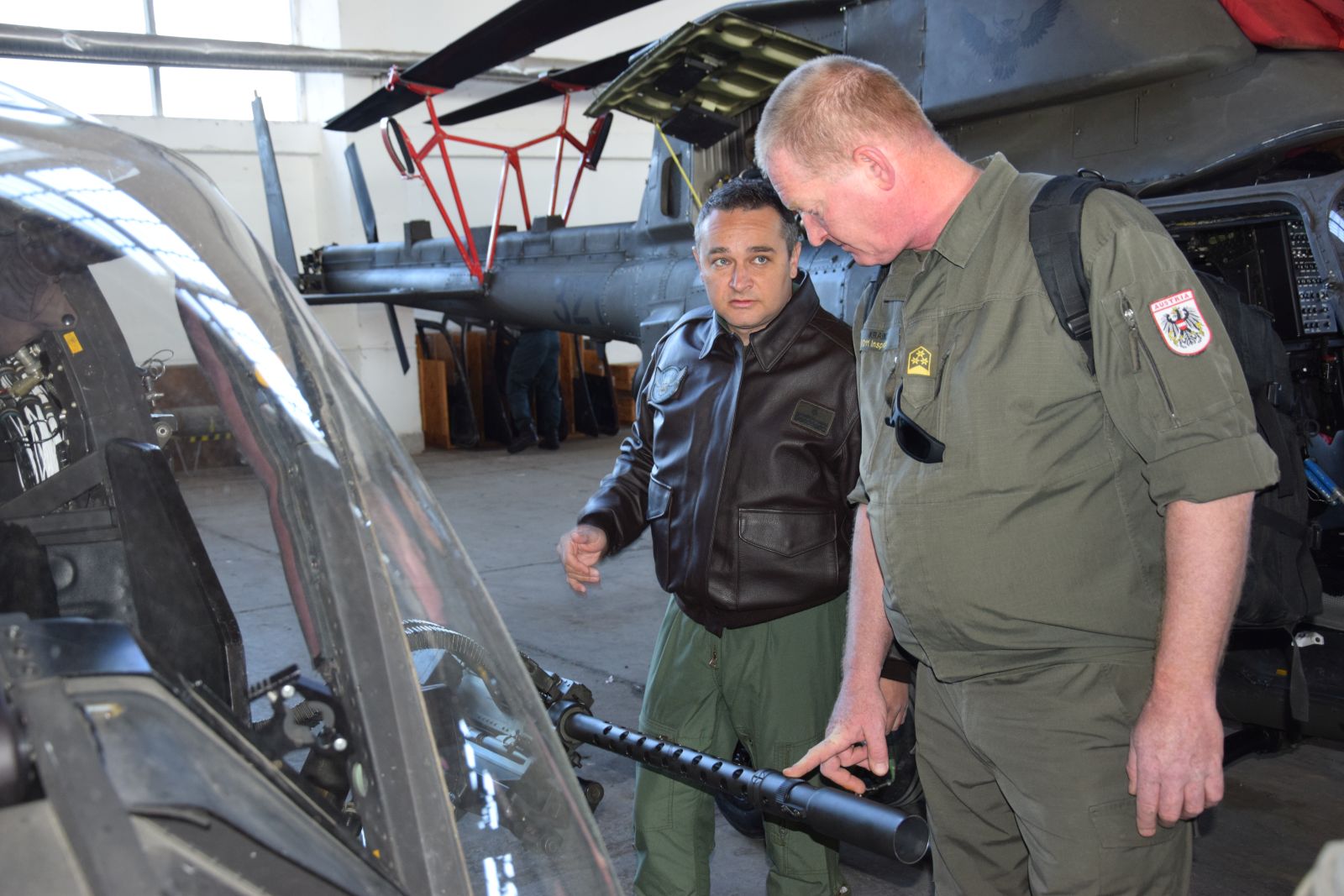 Austrijski tim inspektora u hrvatskim vojnim bazama Austrijski tim inspektora u hrvatskim vojnim bazama