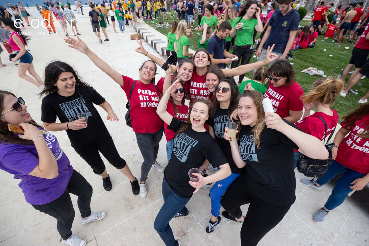 Ludijada zadarskih maturanata 2018. Ludijada zadarskih maturanata 2018.
