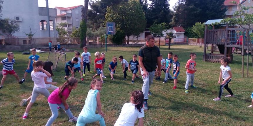 Mališani iz Biograda na moru pripremaju se za Olimpijski festival dječjih vrtića