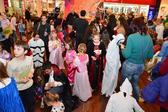 Superkarneval u Supernova centru uz Jacquesa Houdeka, Foto: Iva Perinčić