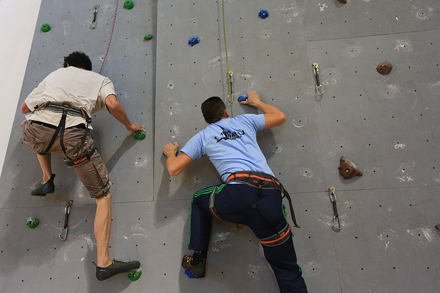 Bibinje: Natjecanje u sportskom penjanju na umjetnoj stijeni, foto: Leo Banić