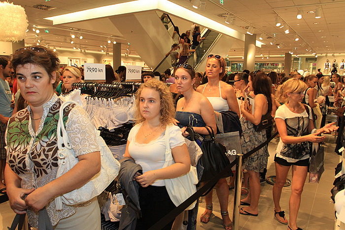 Otvorenje H&M prodajnog mjesta u zadarskom centru Supernova, Foto: Leo Banić