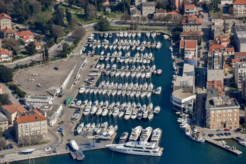 Zadar iz zraka, zračna panorama