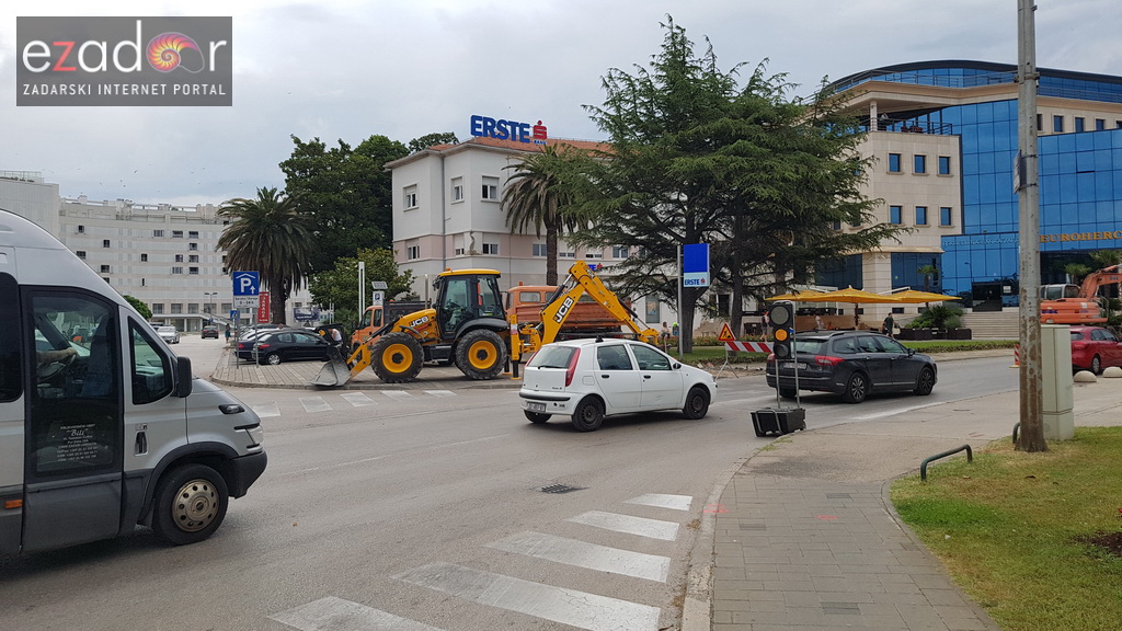 Zbog radova na rekontrukciji križanja Branimirove obale i Ulice 112. brigade promet teče usporeno