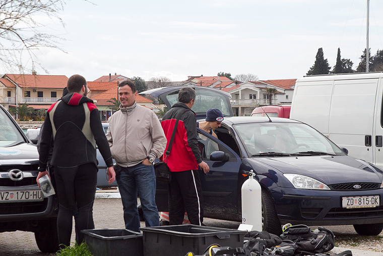 Ekološka akcija čišćenja podmorja u Bibinjama, foto: Leo Banić Ekološka akcija čišćenja podmorja u Bibinjama, foto: Leo Banić