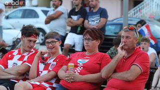 Bibinje: Navijanje za Vatrene i fešta nakon pobjede nad Engleskom