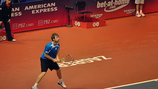 ATP Zagreb: Karlović – Kavčić 2-0, Foto: Andro Marčev ATP Zagreb: Karlović – Kavčić 2-0, Foto: Andro Marčev