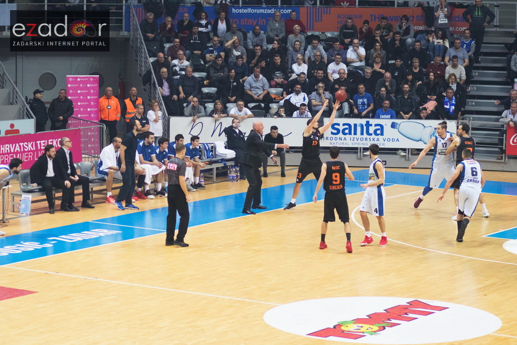 HT Premijer liga: 9. kolo: KK Zadar – GKK Šibenik 81-72