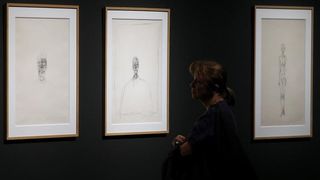 Zagreb: Eksponati izložbe Alberto Giacommeti u Umjetničkom paviljonu Zagreb: Eksponati izložbe Alberto Giacommeti u Umjetničkom paviljonu