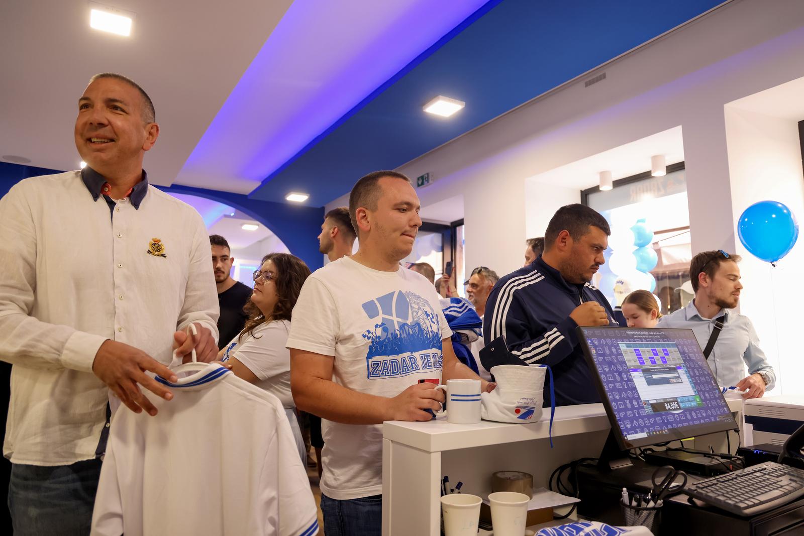 Otvorenje Fan shopa KK Zadar