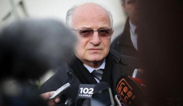 Dan sjecanja na zrtvu Vukovara 1991.-2015. “Vukovar – mjesto posebnog pijeteta”. Kolonom sjecanja od vukovarske bolnice do memorijalnog groblja odaje se pocast Gradu Heroju, njegovoj zrtvi i stanovnicima tog grada. Josip Leko. Photo: Grgur Zucko/PIXSELL