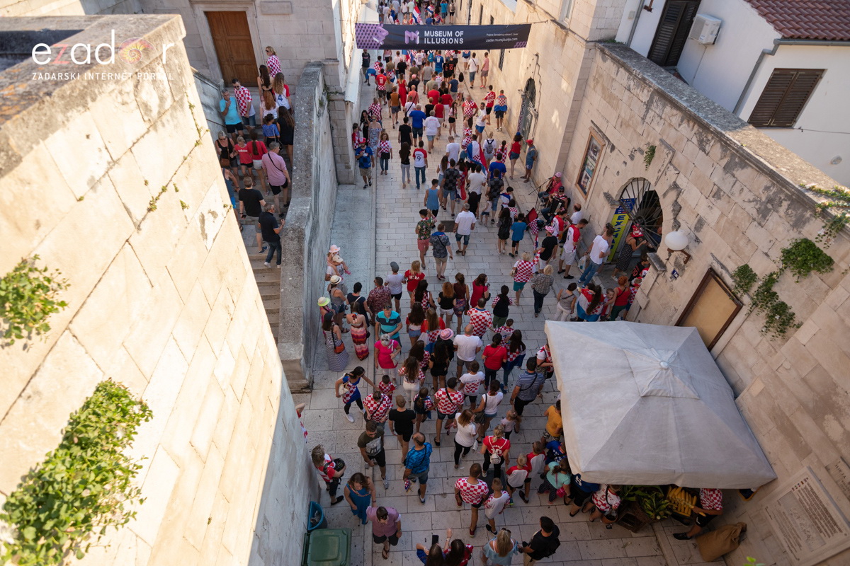 Veličanstven doček četvorice zadarskih Vatrenih Veličanstven doček četvorice zadarskih Vatrenih