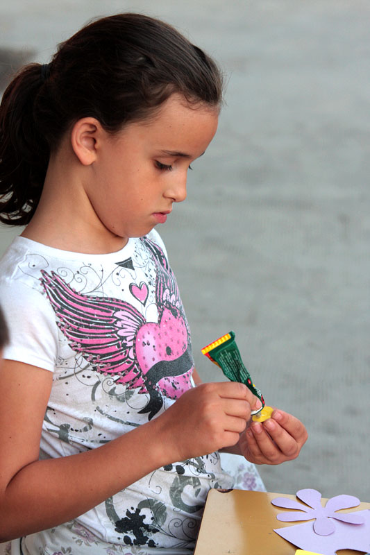 Likovna radionica u Sv. Filipu i Jakovu, foto: L. Juravic