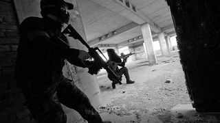 Paintball u Gaženici, 22. siječnja 2012. (foto:Saša Čuka)