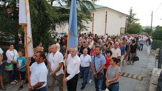 Procesija za blagdan Kraljice mira u Stanovima 22. kolovoza 2016. Procesija za blagdan Kraljice mira u Stanovima 22. kolovoza 2016.