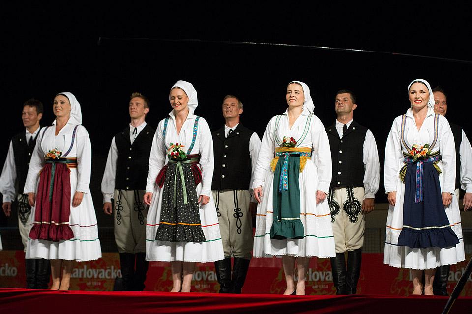 Bibinje: Nastup ansambla Lado, foto: Leo Banić