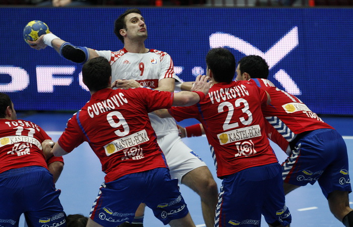 Malmo, 190111.
Malmo Arena, 22. svjetsko rukometno prvenstvo, utakmica izmedju Hrvatske i Srbije.
Na fotografiji: Igor Vori.
Foto: Ante Cizmic / CROPIX Malmo, 190111.
Malmo Arena, 22. svjetsko rukometno prvenstvo, utakmica izmedju Hrvatske i Srbije.
Na fotografiji: Igor Vori.
Foto: Ante Cizmic / CROPIX