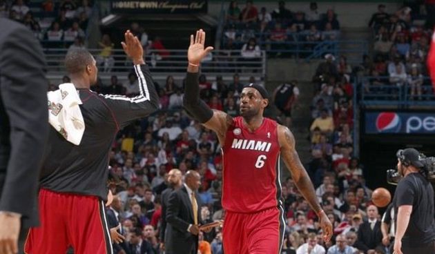 LeBron James (Miami Heat), foto: nba.com