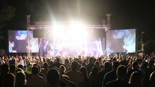 Prvi koncert popularnog slavonskog benda Vigor na otoku Viru