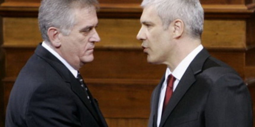 Tomislav Nikolić i Boris Tadić, foto: HRT Tomislav Nikolić i Boris Tadić, foto: HRT