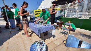 Rainbow warrior u Zadru