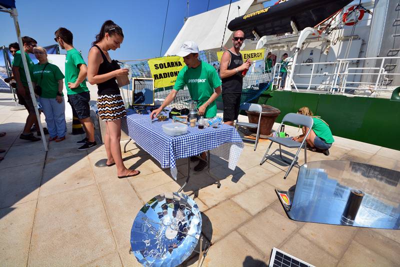 Rainbow warrior u Zadru