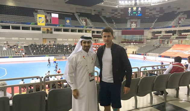 Marko Šimurina na Interkontinatalnom futsal kupu u Dohi