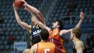 Drugi dan Zadar Basketball turnira u dvorani Krešimira Ćosića: susret izmedju Galatasaray Liv Hospital i Alba Berlin. Photo: Filip Brala/PIXSELL