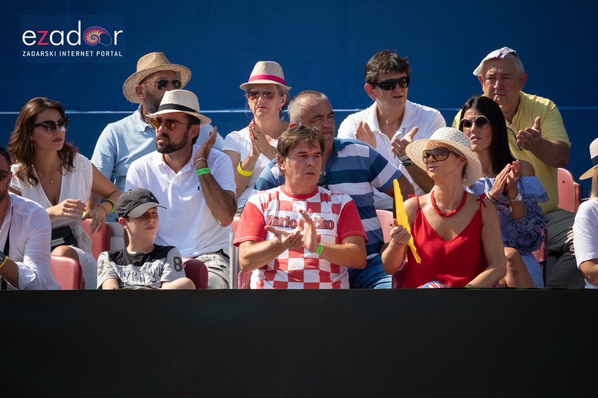Davis Cup: Vruća navijačka atmosfera u meču Ćilića i Querreya