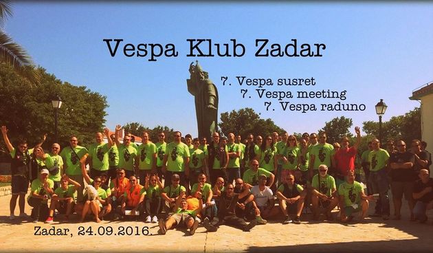 Vespa klub zadar susret