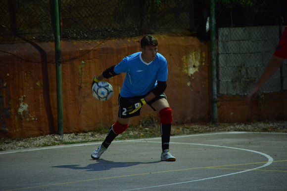 U povodu blagdana Kraljice Mira u Stanovima odigrana utakmica između liječnika i predstavnika Gradske uprave, Foto: Iva Perinčić