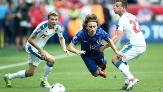 Stadion Geoffroy-Guichard, Saint-Etienne, UEFA EURO 2016., 2. kolo, skupina D, Česka – Hrvatska. Photo: PIXSELL Stadion Geoffroy-Guichard, Saint-Etienne, UEFA EURO 2016., 2. kolo, skupina D, Česka – Hrvatska. Photo: PIXSELL