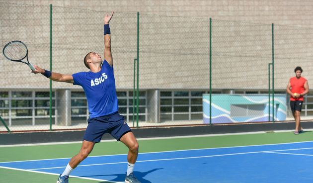 Marin Čilić i Borna Ćorić pripremaju se na Višnjiku za teniske turnire u SAD-u