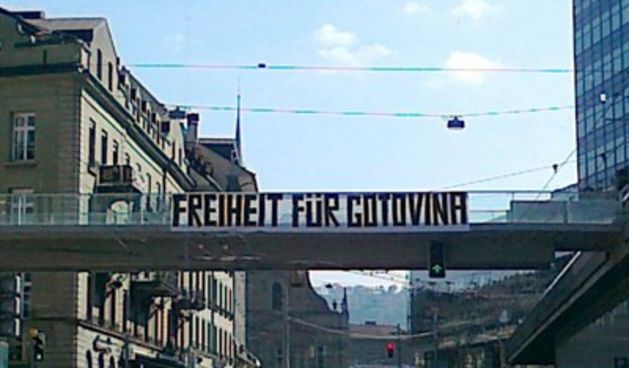 Transparent podrške generalu, foto: tportal.hr