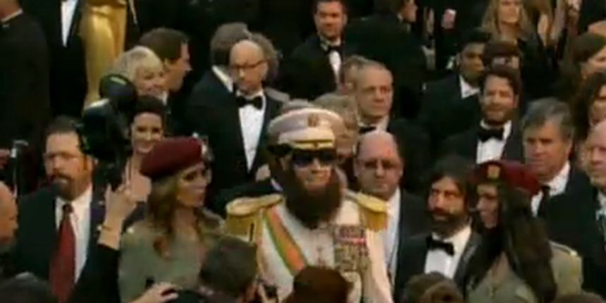 Sasha Baron Cohen, screenshot: cnn.com Sasha Baron Cohen, screenshot: cnn.com