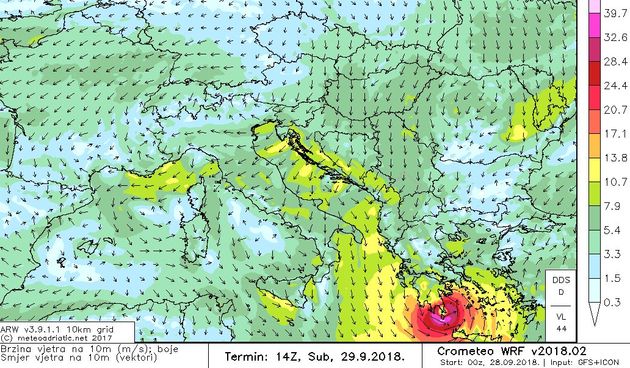 Tropski ciklon Zorbas