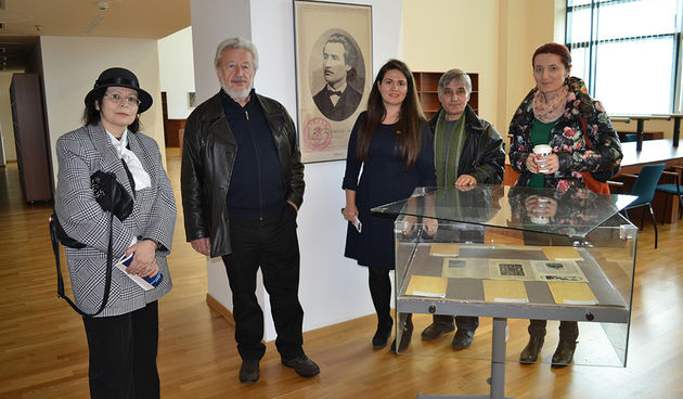 Bilosnić i Tatiana Radulescu u Nacionalnoj biblioteci Rumunjske