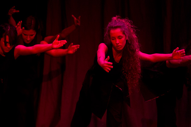 Plesna čestitka Zadarskog plesnog ansambla, Foto: Leo Banić Plesna čestitka Zadarskog plesnog ansambla, Foto: Leo Banić