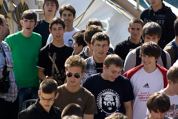 “Kraljica mora” u Zadru, 12. svibnja 2011. (foto:Saša Čuka) “Kraljica mora” u Zadru, 12. svibnja 2011. (foto:Saša Čuka)