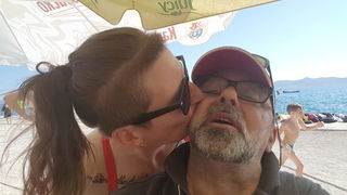 Sasvim osoban doživljaj – 10. dm Millennium Jump sa zadarske rive. Foto: Mladen Malik Barba Sasvim osoban doživljaj – 10. dm Millennium Jump sa zadarske rive. Foto: Mladen Malik Barba