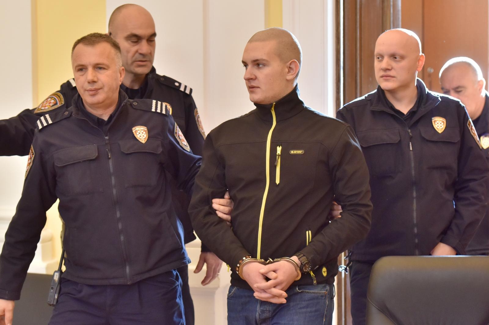 Suđenje Tinu Šunjergi na Županijskom sudu u Zadru