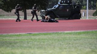 Preleti Rafalea i Krila oluje na obilježavanju 29. obljetnice VRO Oluja @ Knin Preleti Rafalea i Krila oluje na obilježavanju 29. obljetnice VRO Oluja @ Knin