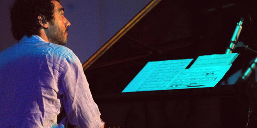 Festival suvremen glazbe: Daniele di Bonaventura trio i Jelana Radan, Foto: Nenad Marcev Festival suvremen glazbe: Daniele di Bonaventura trio i Jelana Radan, Foto: Nenad Marcev